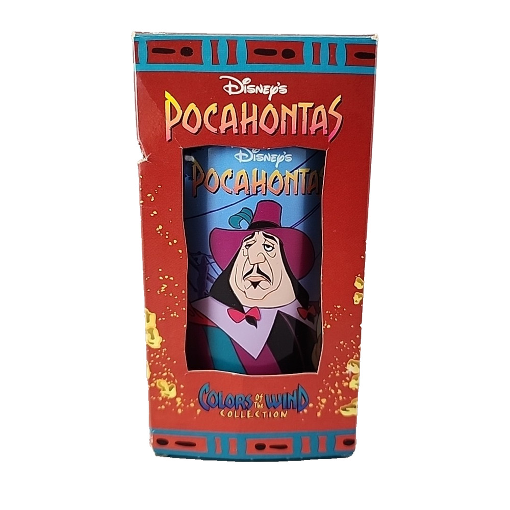 Burger King Walt Disney Collector Cup - Pocahontas Governor Ratcliffe & Percy